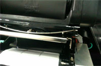 TSC TTP-244標(biāo)簽打印機打印多列標(biāo)簽時，右側(cè)很淡，怎么回事？